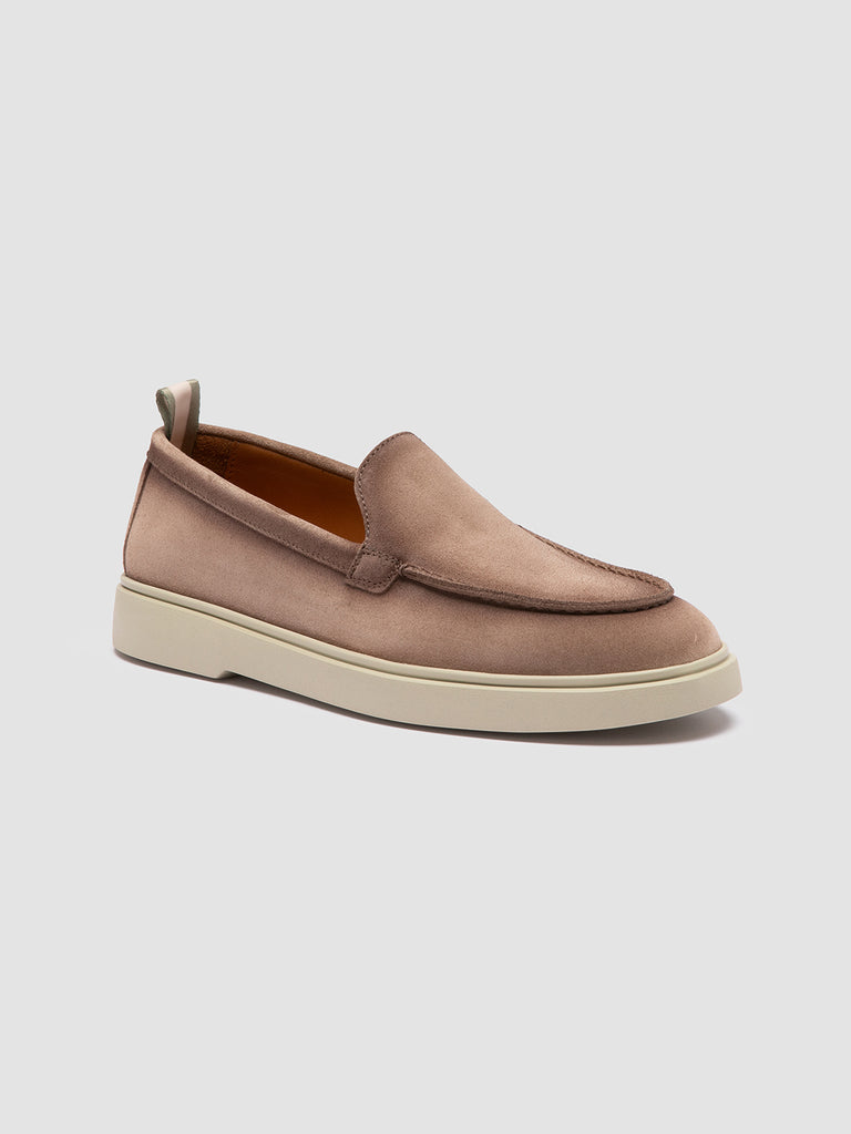 BONES 101 - Taupe Suede Loafers