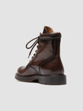 BOSS 002 - Brown Leather Lace Up Boots