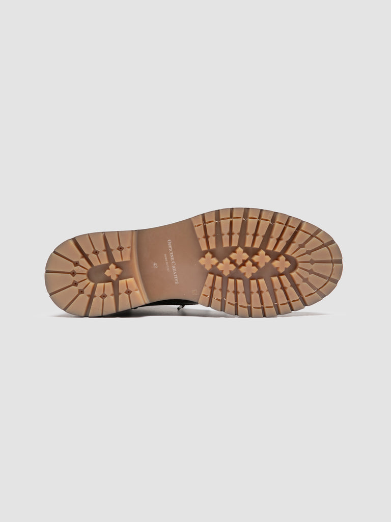 BOSS 002 - Brown Leather Lace Up Boots