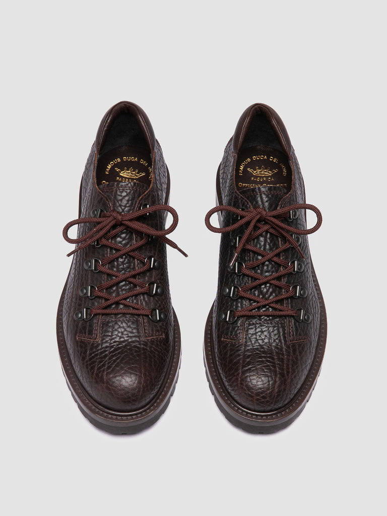 BOSS 007 - Brown Leather Derby Shoes