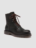 BOSS 012 - Brown Leather Lace-up Boots Men Officine Creative - 3