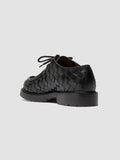 BOSS 015 - Black Leather Derby Shoes