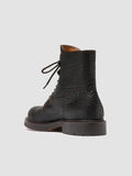 BOSS 017 - Brown Leather Lace-Up Boots