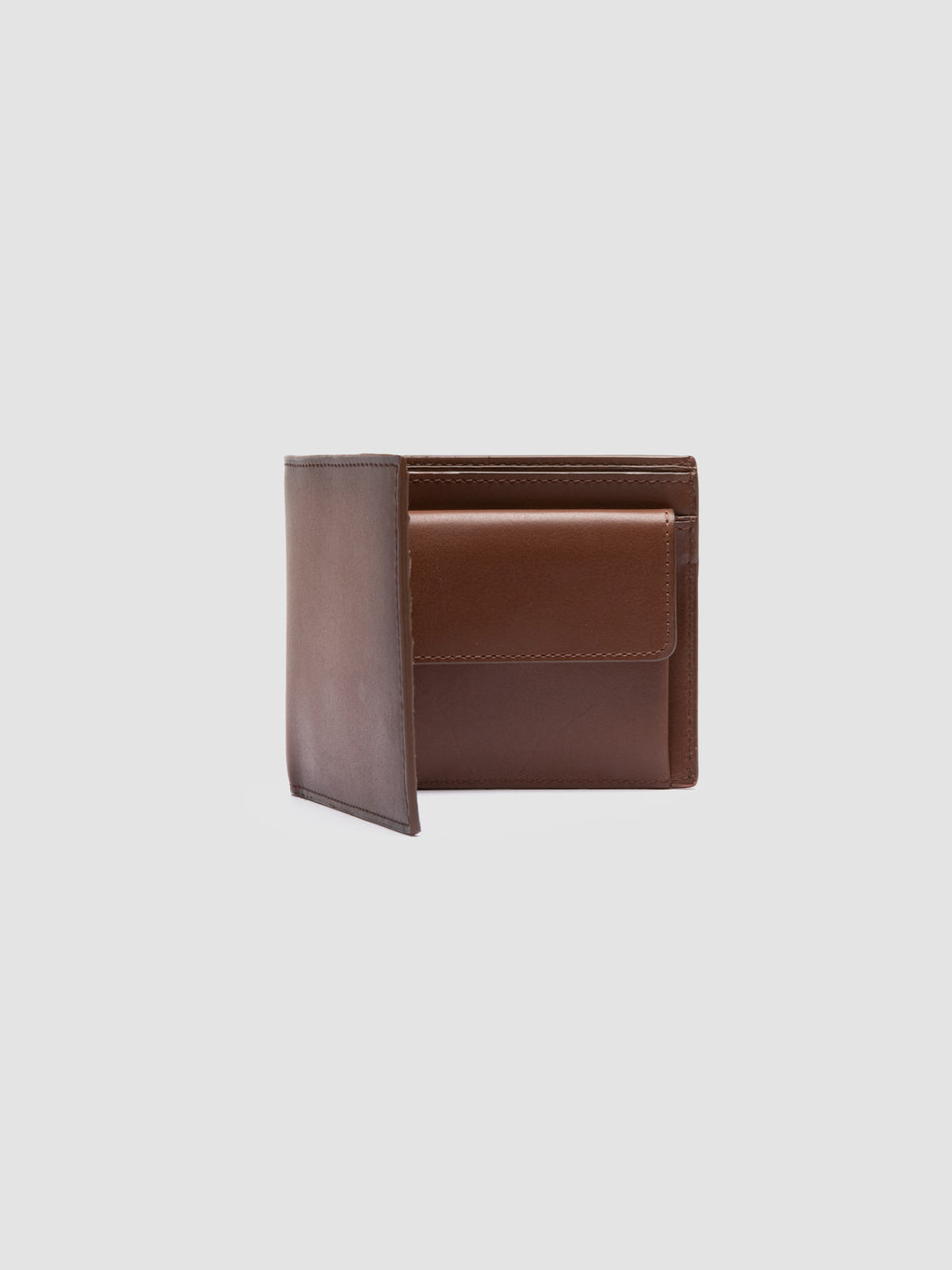 BOUDIN 02 - Brown Leather Bifold Wallet Officine Creative - 5