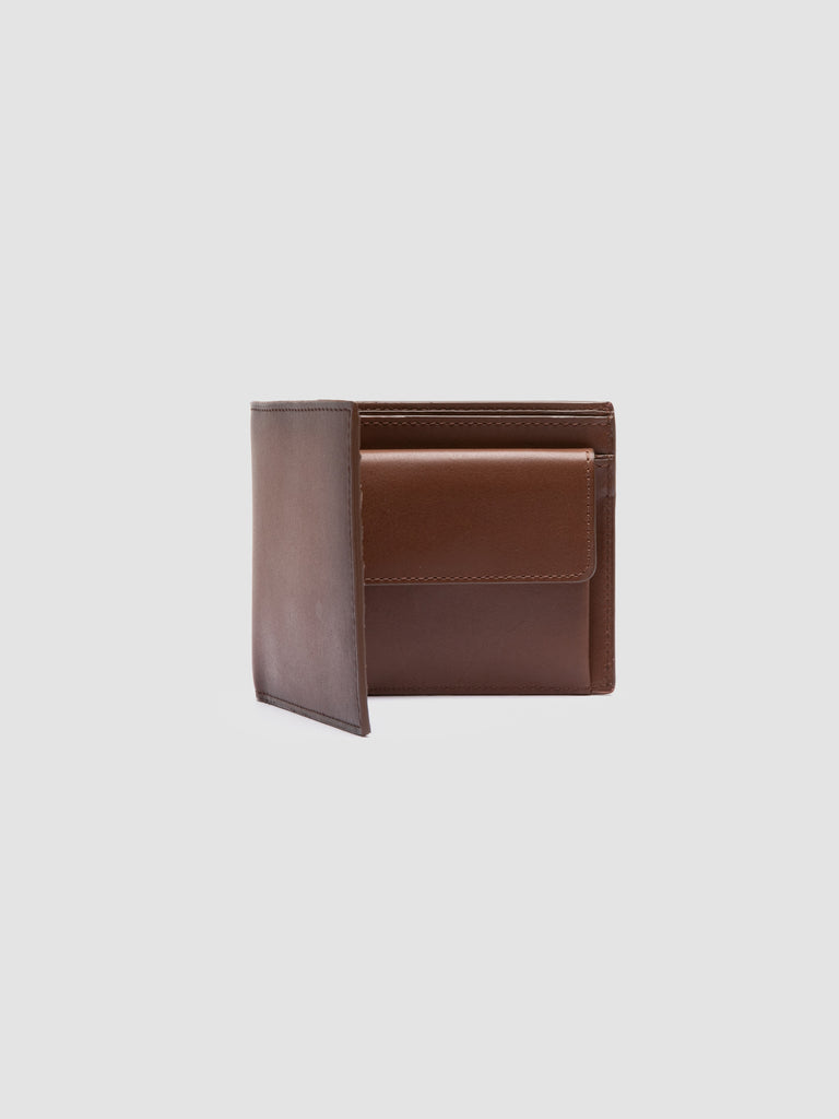 BOUDIN 02 - Brown Leather Bifold Wallet Officine Creative - 5