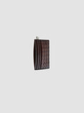 BOUDIN 122 - Brown Woven Leather Card Holder