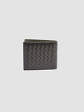 BOUDIN 123 - Green Woven Leather Bifold Wallet Officine Creative - 2