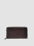 BOUDIN 126 - Brown Leather Woven Wallets Officine Creative - 1