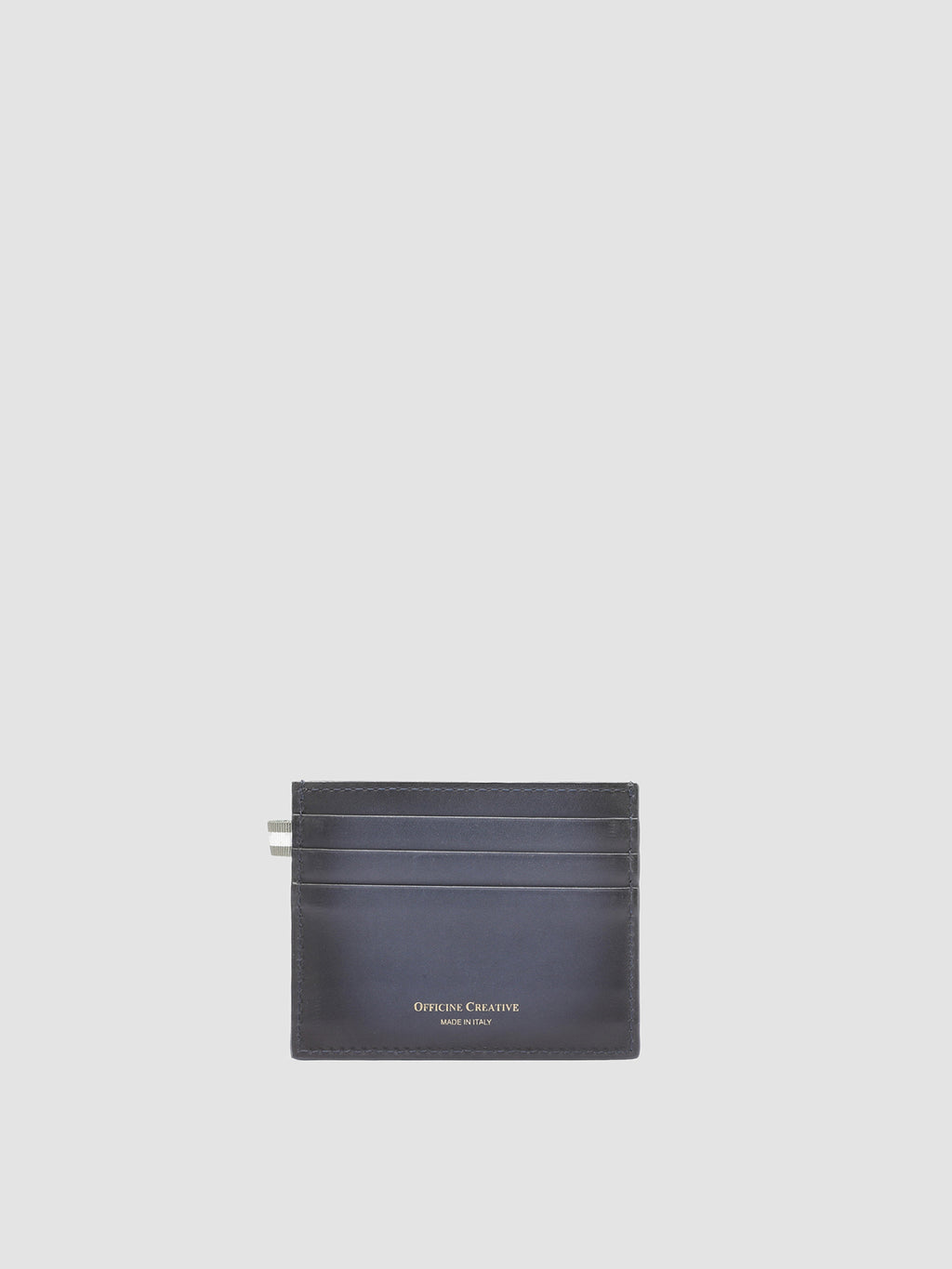BOUDIN 22 - Blue Leather card holder Officine Creative - 1