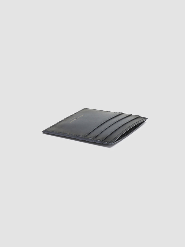 BOUDIN 22 - Blue Leather card holder Officine Creative - 3