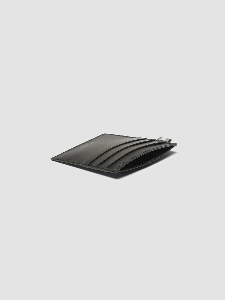 BOUDIN 22 - Green Leather card holder Officine Creative - 3