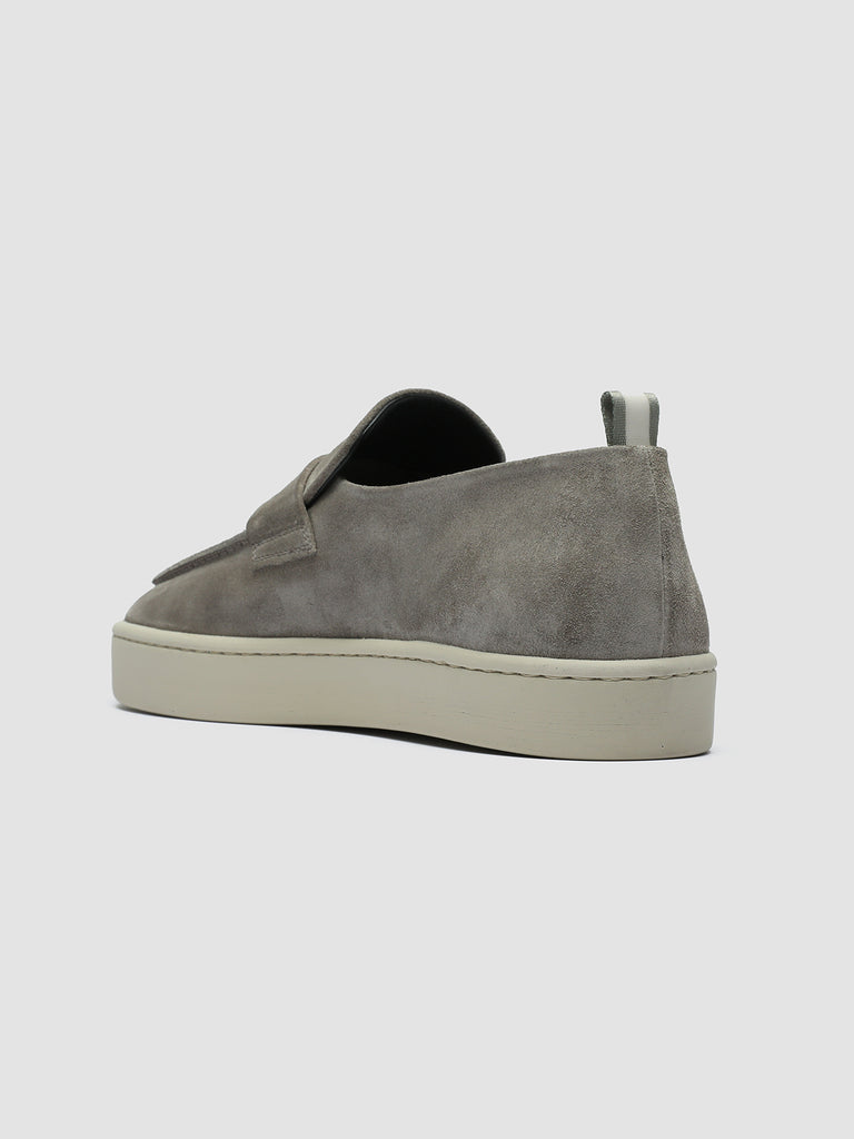 BUG 001 - Taupe Suede Penny Loafers