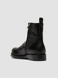 BULLA 003 - Black Leather Zipped Boots