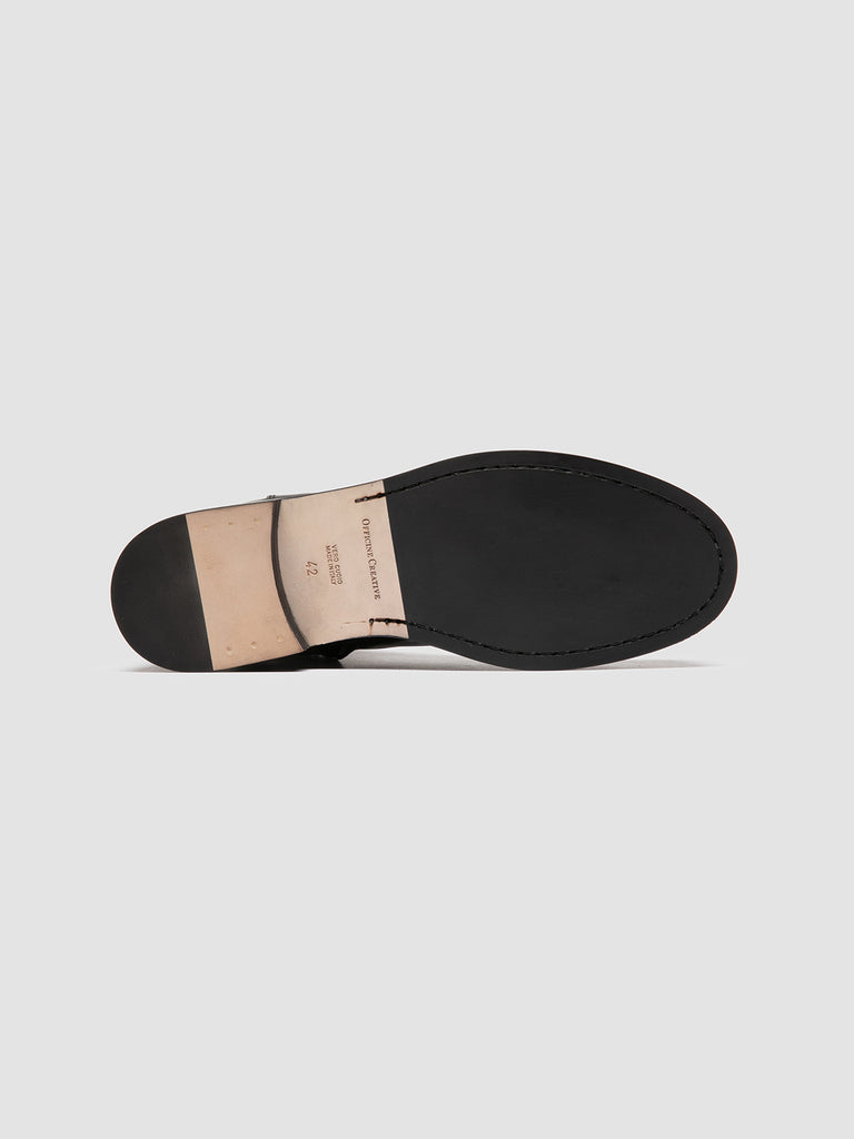 BULLA 003 - Black Leather Zipped Boots