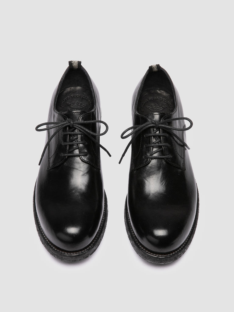 BULLA DD 101 - Black Leather Derby Shoes Officine Creative - 2