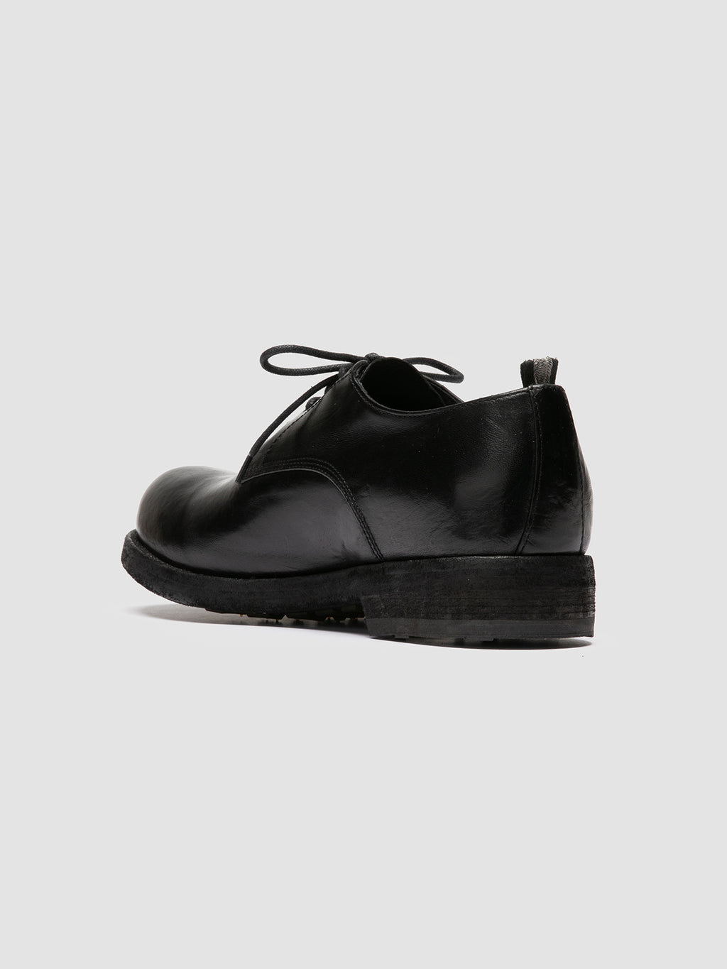 BULLA DD 101 - Black Leather Derby Shoes Officine Creative - 4