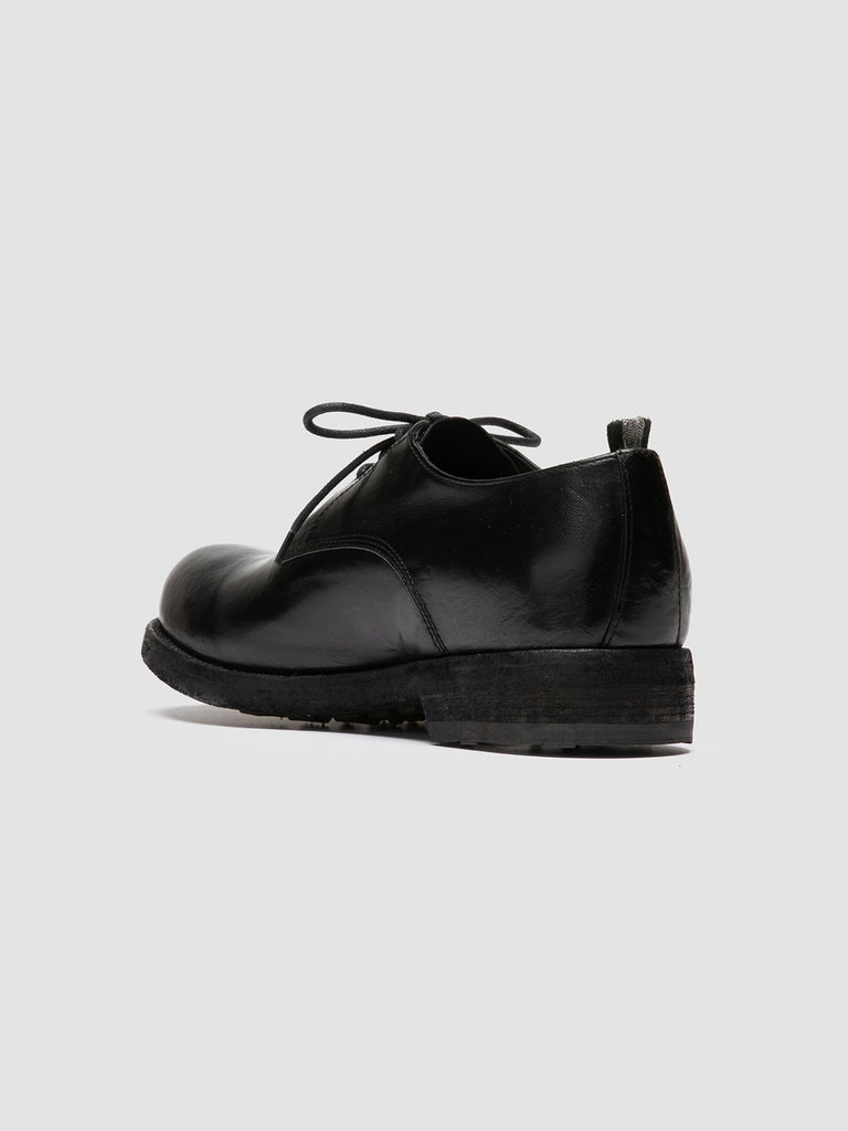 BULLA DD 101 - Black Leather Derby Shoes Officine Creative - 4
