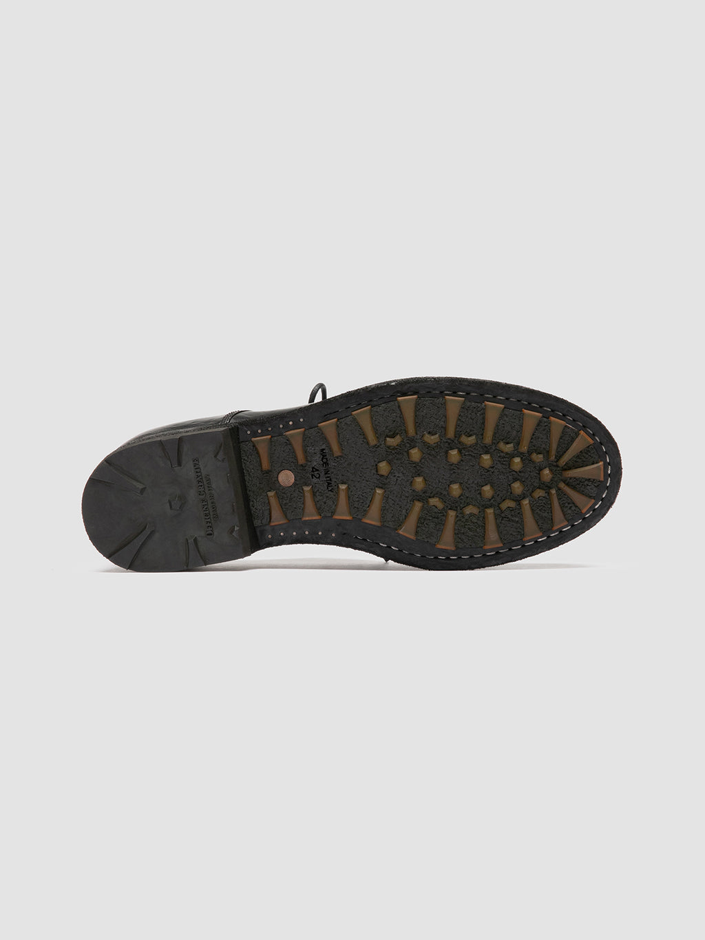 BULLA DD 101 - Black Leather Derby Shoes Officine Creative - 5