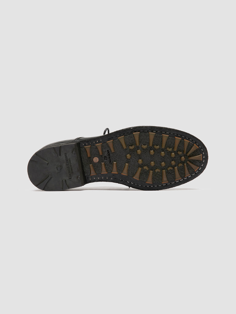 BULLA DD 101 - Black Leather Derby Shoes Officine Creative - 5