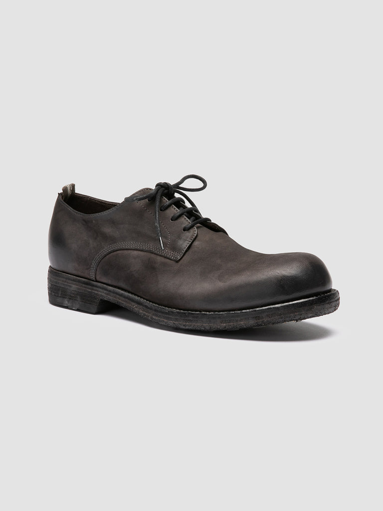 BULLA DD 101 - Grey Leather Derby Shoes Officine Creative - 3
