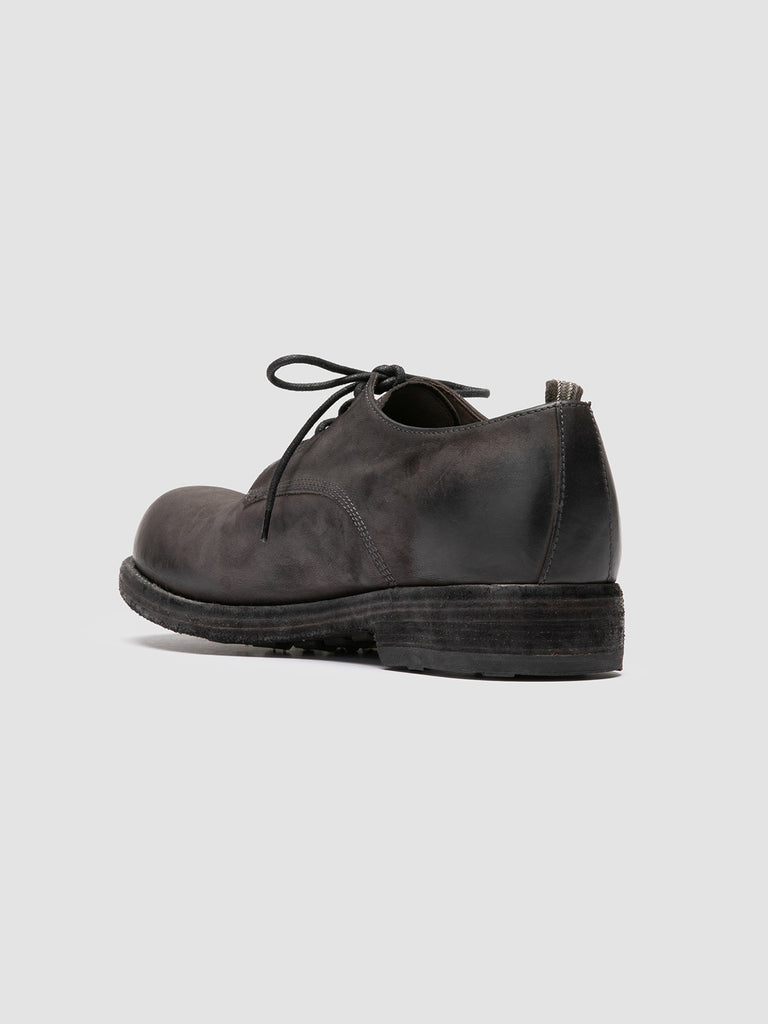 BULLA DD 101 - Grey Leather Derby Shoes Officine Creative - 4