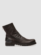 BULLA DD 103 - Brown Leather Zipped Boots Officine Creative - 1