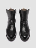 BULLA DD 105 - Black Leather Zipped Boots