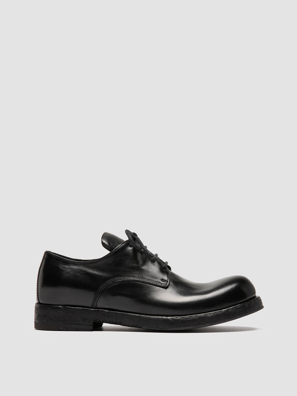 BULLA DD 301 - Black Leather Derby Shoes Women Officine Creative - 1