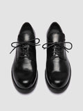 BULLA DD 301 - Black Leather Derby Shoes Women Officine Creative - 2