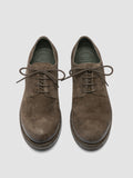 BULLA DD 311 - Green Suede Derby Shoes Officine Creative - 2
