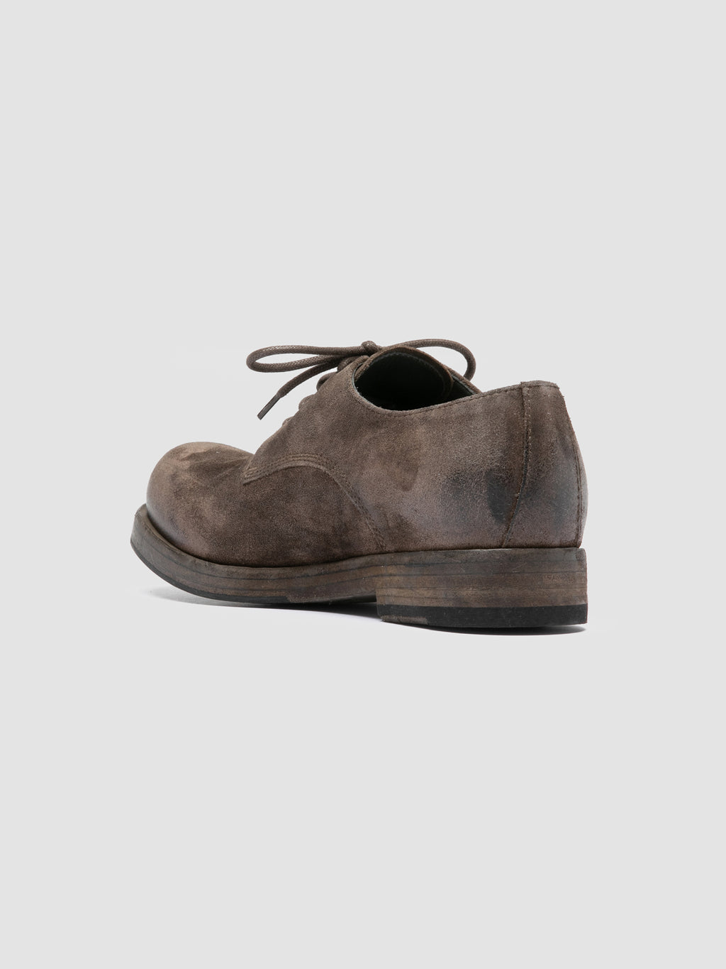 BULLA DD 311 - Green Suede Derby Shoes Officine Creative - 4