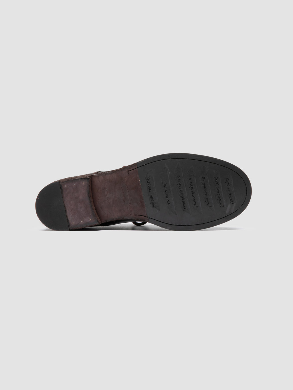 BULLA DD 311 - Burgundy Leather Derby Shoes Officine Creative - 5