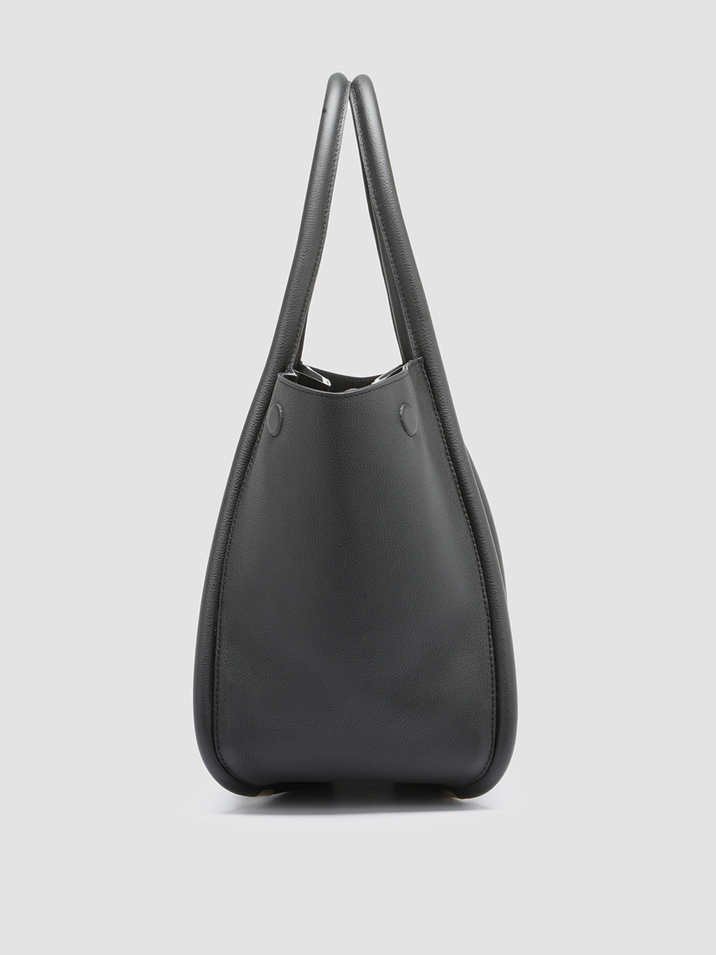 CABALA 002 - Black Leather Shoulder Bag