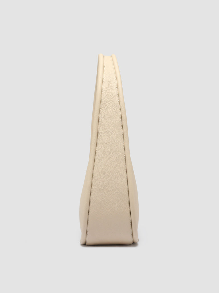CABALA 006 - Ivory Leather Handle Bag