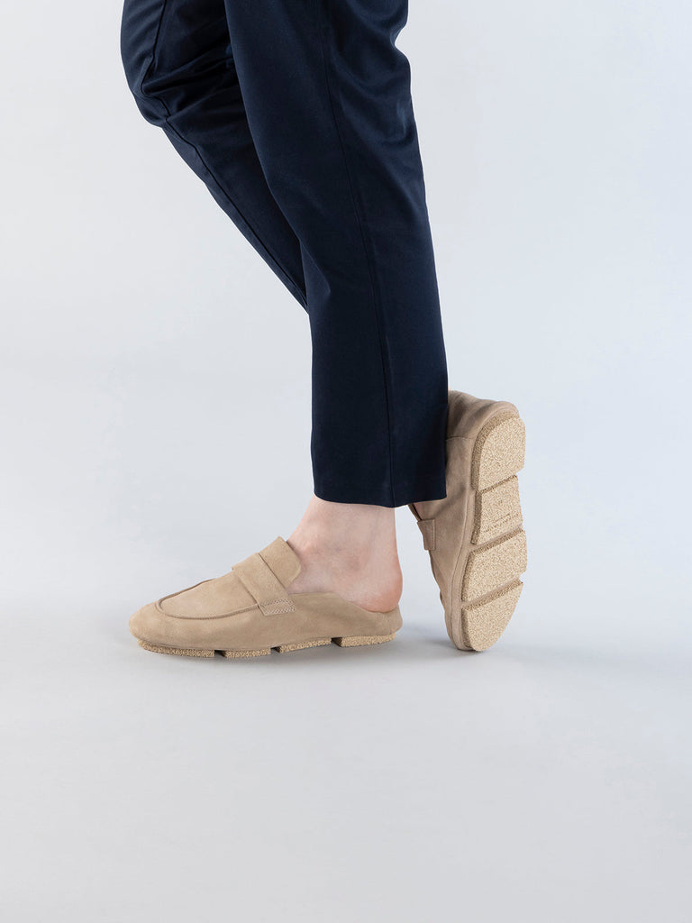 C-SIDE 101 - Taupe Suede Loafers