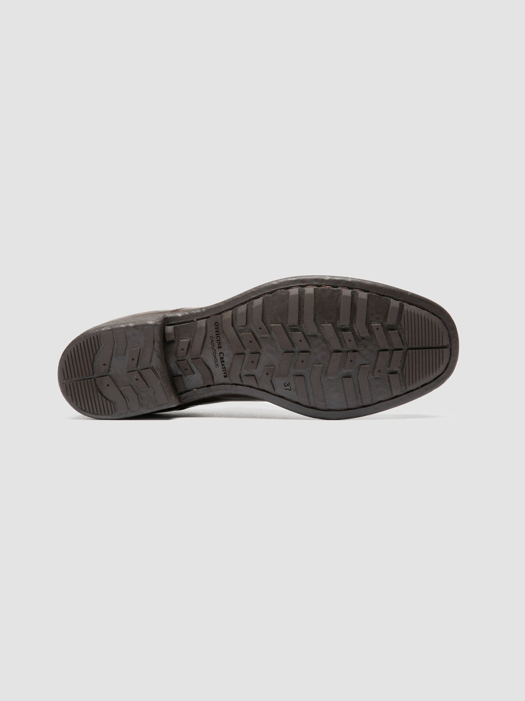 CALIXTE 003 - Brown Leather Oxford Shoes Officine Creative - 5