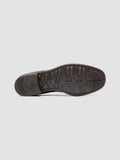 CALIXTE 020 - Brown Leather Penny Loafers