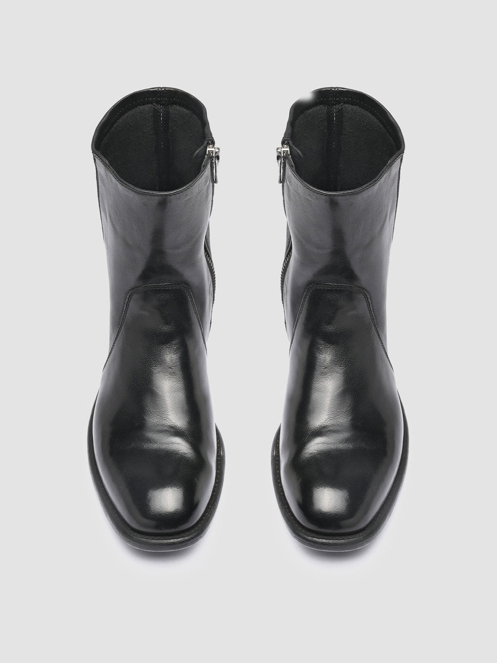 CALIXTE 030 - Black Leather Boots