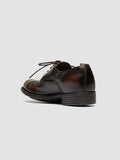 CALIXTE 068 - Brown Leather Derby Shoes Women Officine Creative - 4