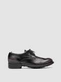 CALIXTE 068 - Burgundy Leather Derby Shoes
