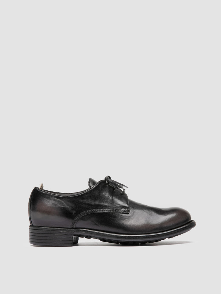 CALIXTE 068 - Burgundy Leather Derby Shoes