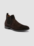 CETON 647 - Brown Suede Chelsea Boots