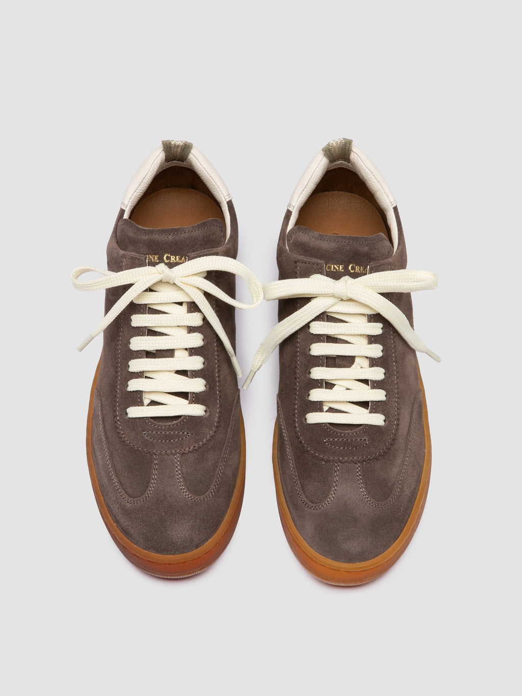 CHANCE 101 - Taupe Leather and Suede Sneakers Officine Creative - 2