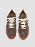 CHANCE 101 - Taupe Leather and Suede Sneakers Officine Creative - 2