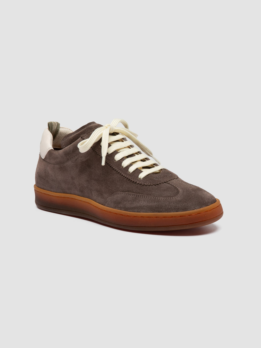 CHANCE 101 - Taupe Leather and Suede Sneakers Officine Creative - 3