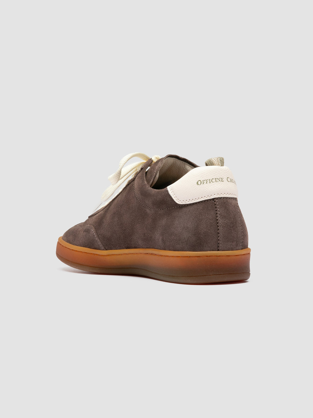 CHANCE 101 - Taupe Leather and Suede Sneakers Officine Creative - 4