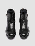 CHRONICLE 068 - Black Leather Zipped Boots Men Officine Creative - 2