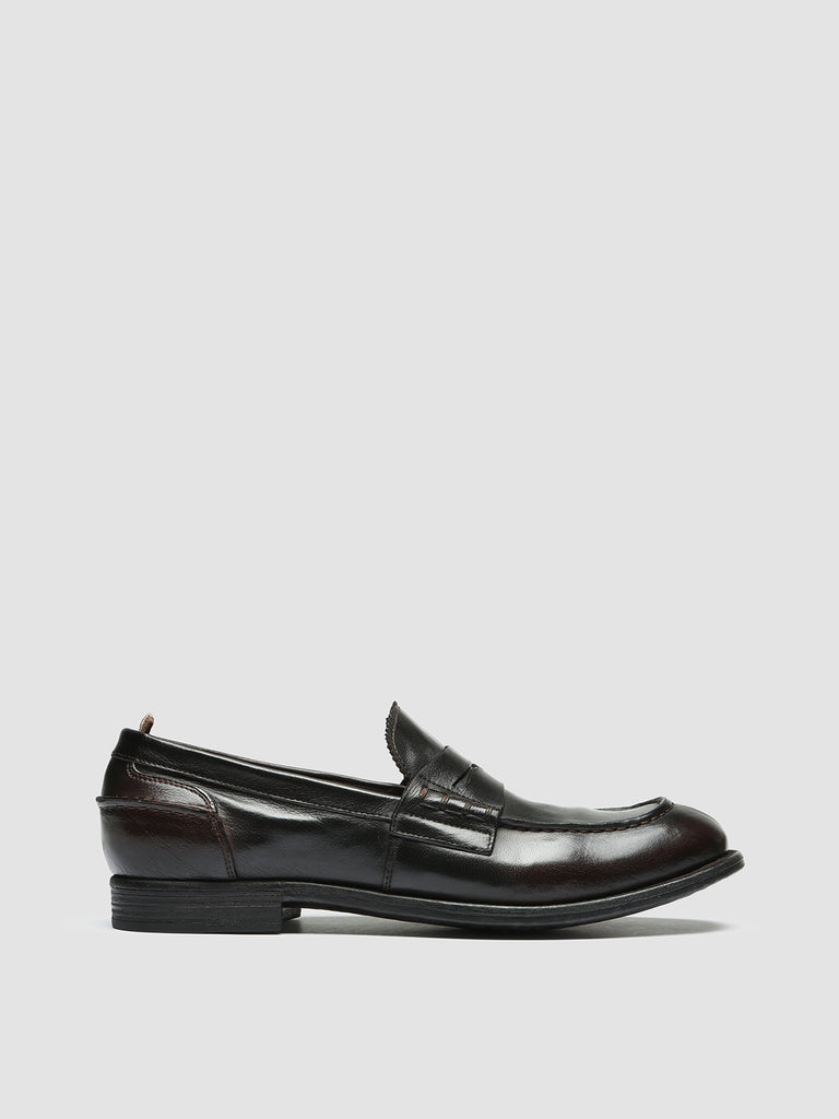 CHRONICLE 144 - Burgundy Leather Penny Loafers