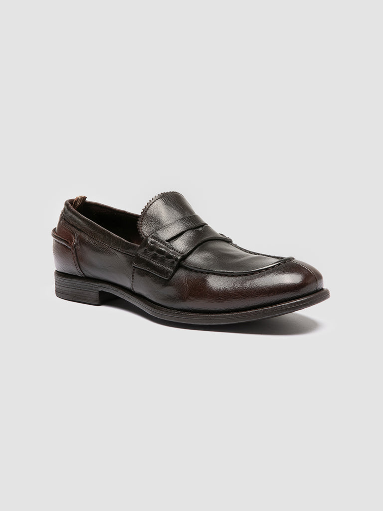 CHRONICLE 144 - Brown Leather Penny Loafers