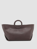 CIRCLE 15 - Brown Leather Handle Bag